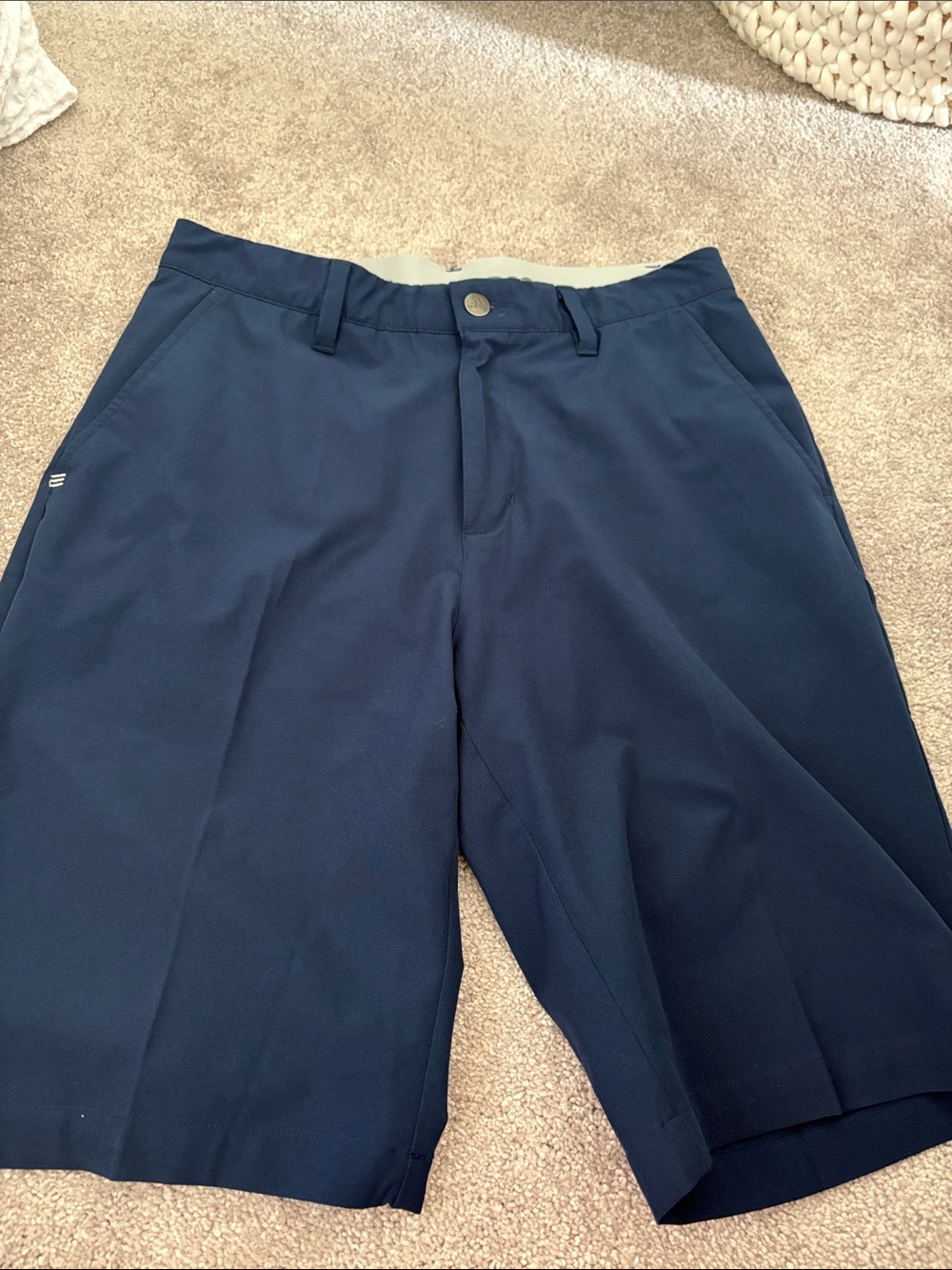 adidas Navy Men's Golf/performance Shorts